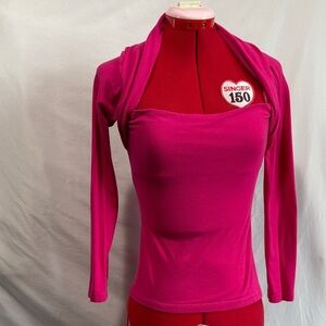 Ambiance Magenta Long Sleeve Top MM120